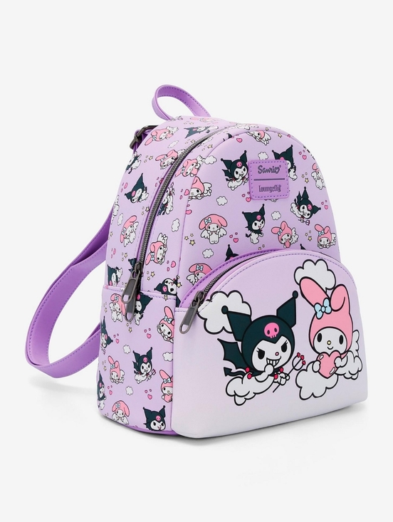 Loungefly Handbags - Sanrio × Loungefly • Kuromi & My Melody Angel & Devil Mini Backpack